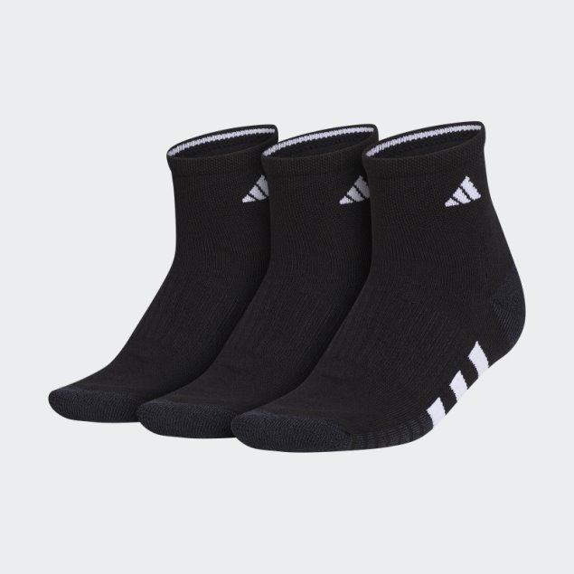 Adidas Acolchado Cuarto Calcetines 3 Pares Gris