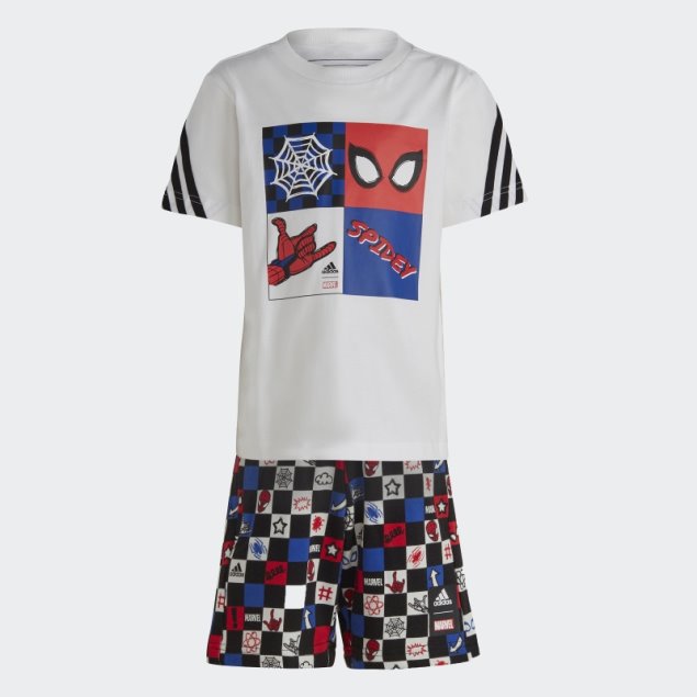 Camiseta Adidas X Marvel Spider-man Blanca