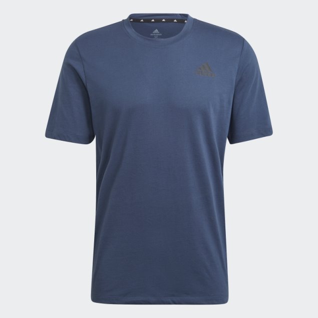 Camiseta Deportiva Adidas Aeroready Diseñada Para Mover Azul Marino