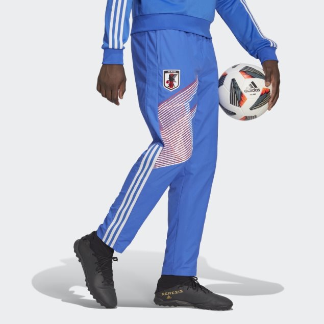 Pantalones De Viaje Adidas Japón Tiro 22 Azul Hi-res