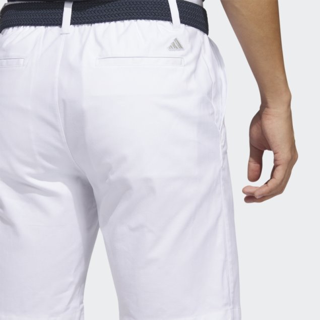 Shorts De Golf Blancos Adidas Go-to De 9 Pulgadas