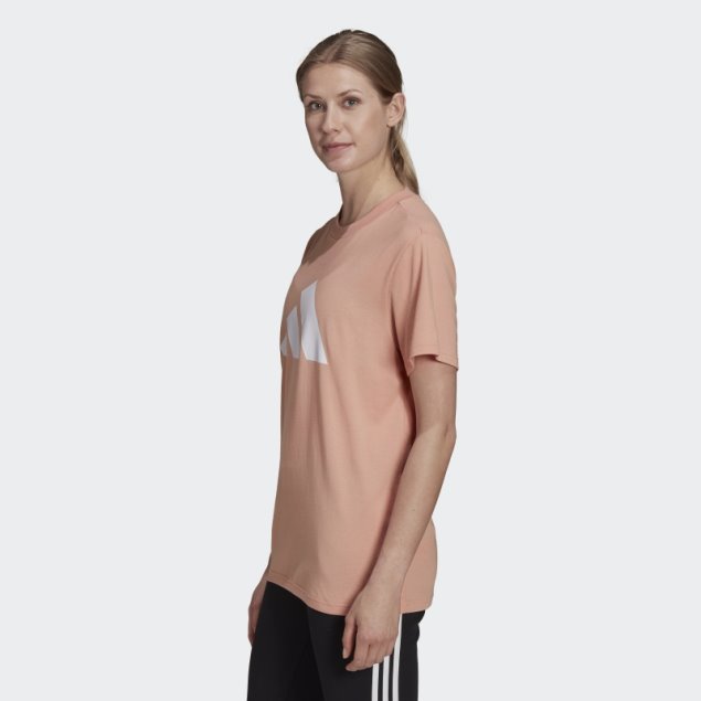 Camiseta Gráfica Con Logo De íconos Del Futuro Adidas Ambient Blush