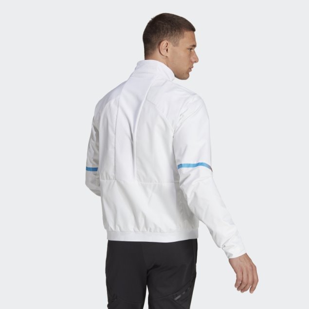Adidas Argentina Game Day Himno Chaqueta Blanca