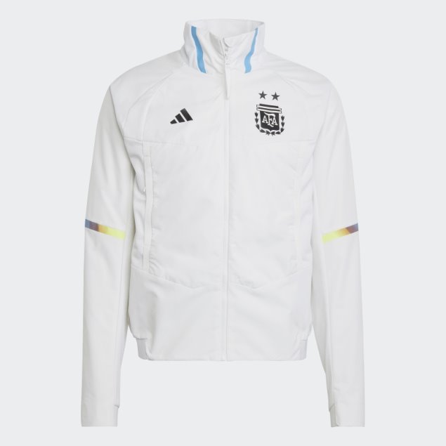 Adidas Argentina Game Day Himno Chaqueta Blanca