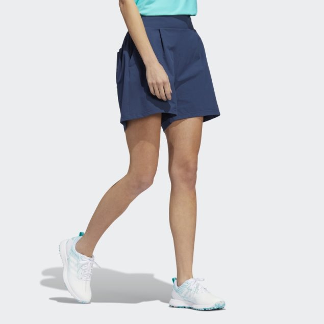 Shorts Plisados ​​azul Marino Adidas