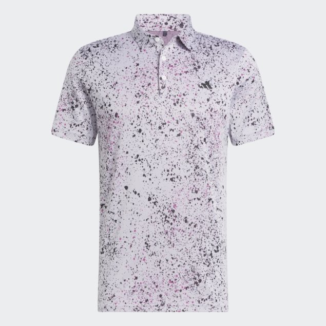 Polo De Golf Jacquard Adidas Blanco