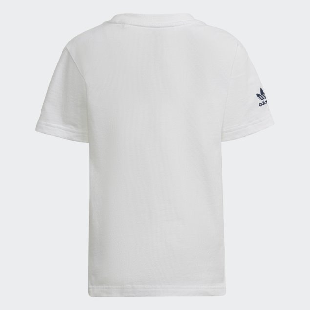Adidas Camiseta Gráfica Blanca
