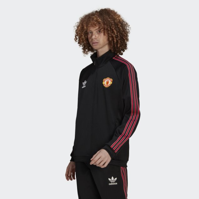 Sudadera Manchester Unida Adidas Negra