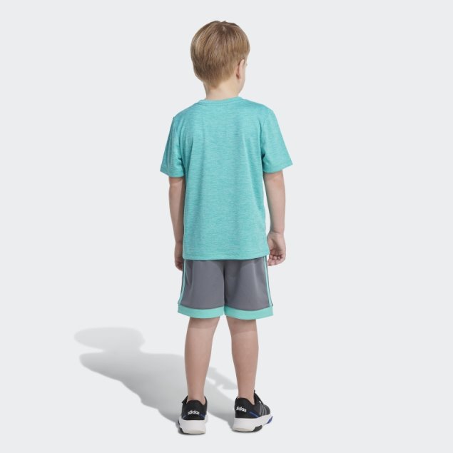 Conjunto De Shorts Adidas Winner Mint Rush