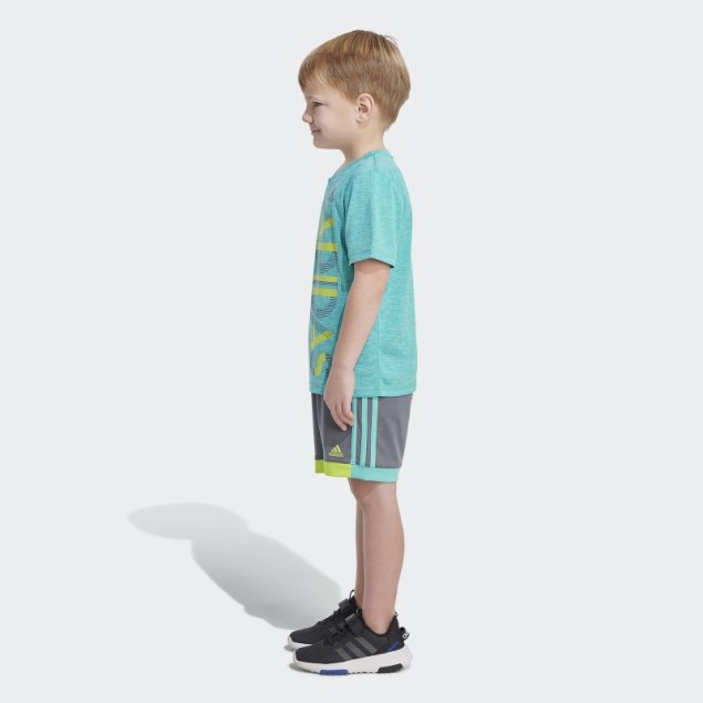 Conjunto De Shorts Adidas Winner Mint Rush