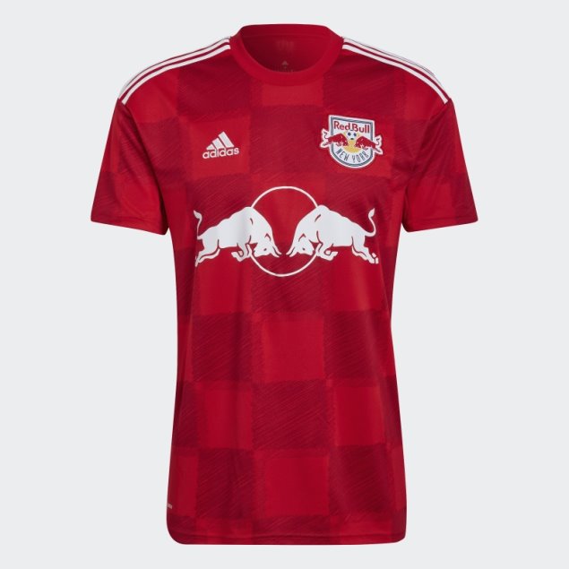 Camiseta Adidas Roja New York Red Bulls 22/23 Segunda Equipación