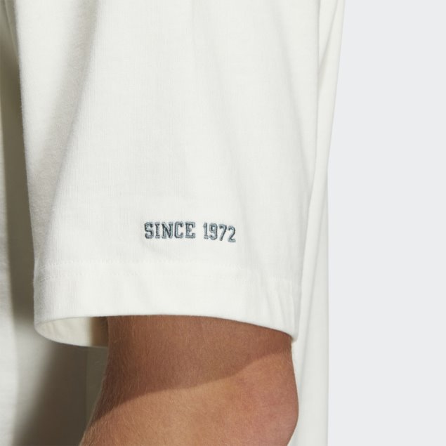 Camiseta Adidas Modern Collegiate Slogan Blanco