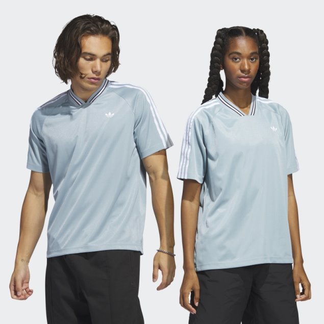 Camiseta De Espiga Gris (género Libre) Adidas