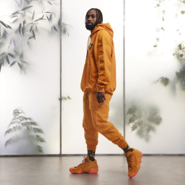 Sudadera Con Capucha (todos Los Géneros) Adidas Focus Naranja Moda