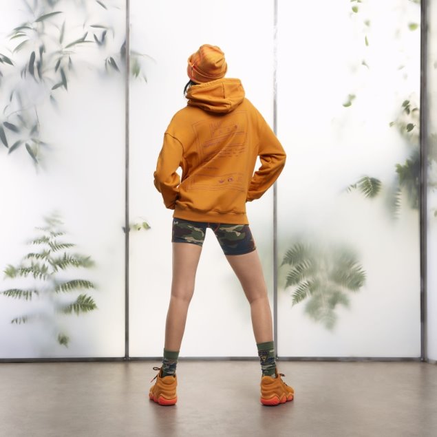 Sudadera Con Capucha (todos Los Géneros) Adidas Focus Naranja Moda