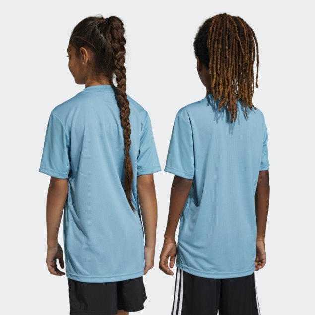 Camiseta Adidas Train Essentials Aeroready Logo Regular-fit Azul