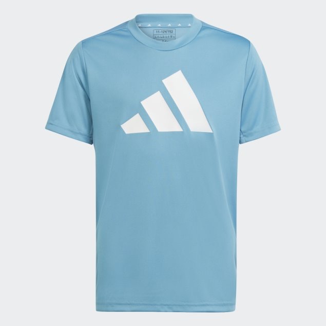 Camiseta Adidas Train Essentials Aeroready Logo Regular-fit Azul