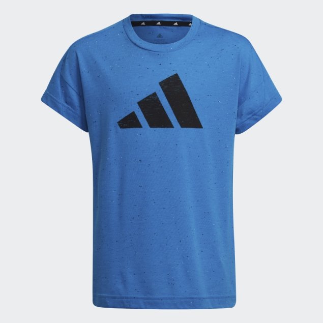 Camiseta Holgada De Algodón Con 3 Rayas Azul Mel Future Icons De Adidas