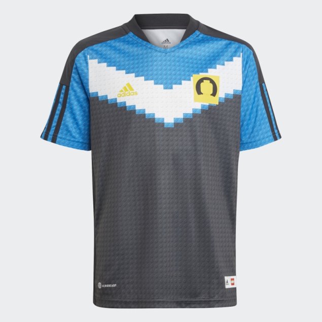 Camiseta Adidas Tiro X Lego Segunda Equipación Hot Carbon