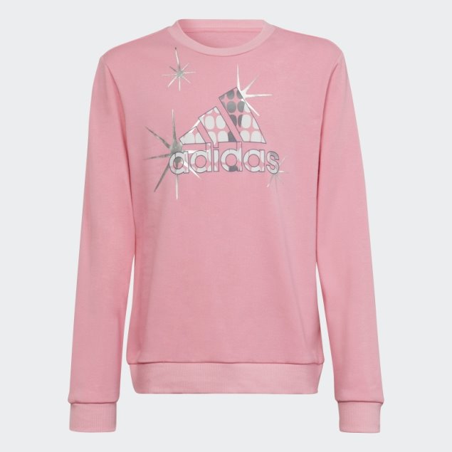 Sudadera Regular De Algodón Dance Rosa Adidas