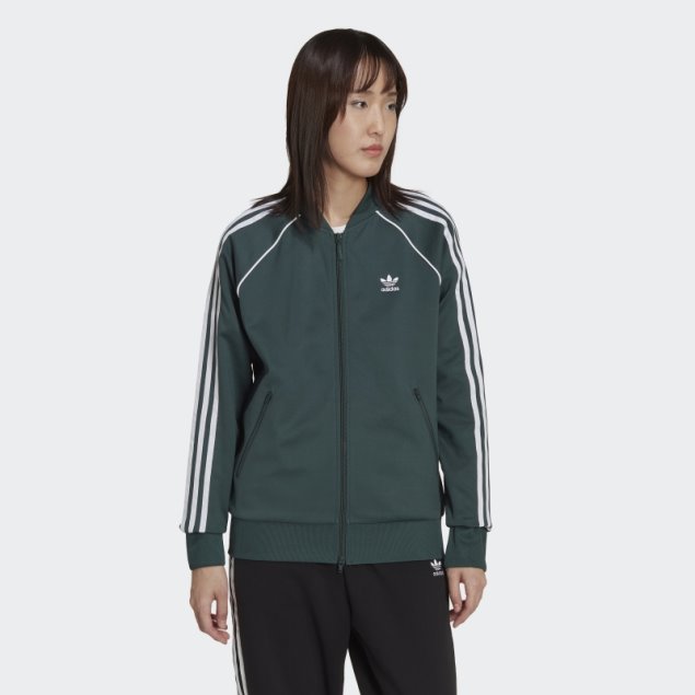 Chaqueta Primeblue Sst Verde Mineral Adidas