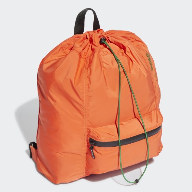 Adidas By Stella Mccartney Gym Sack Moda Naranja