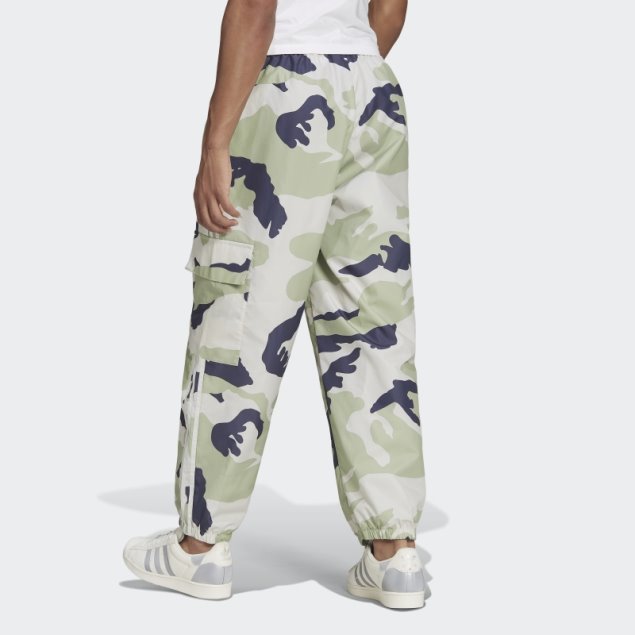 Adidas Orbit Pantalones Grises De Nailon Camuflados