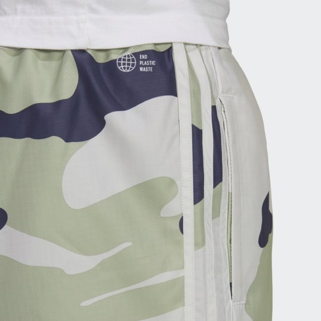 Adidas Orbit Pantalones Grises De Nailon Camuflados