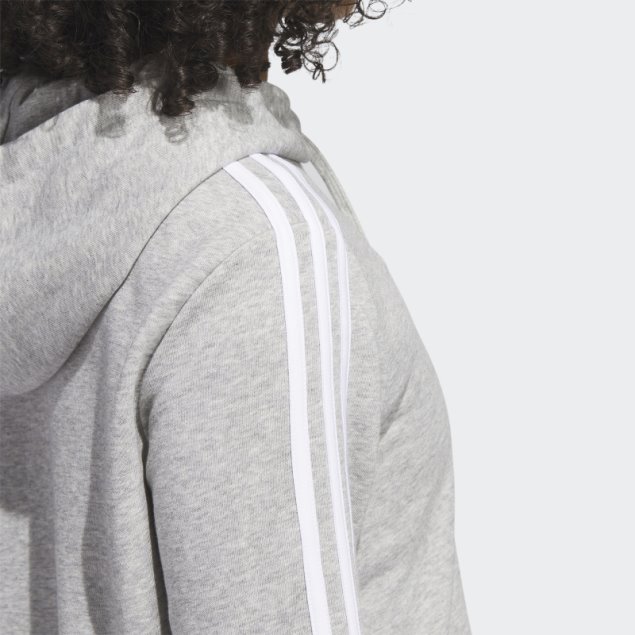 Adidas Argentina Cropped Sudadera Con Capucha Gris