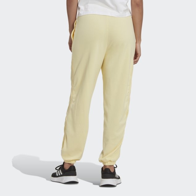 Joggers Oversize Con Puños Ajustados Y Cremalleras Laterales Hyperglam Amarillo Adidas