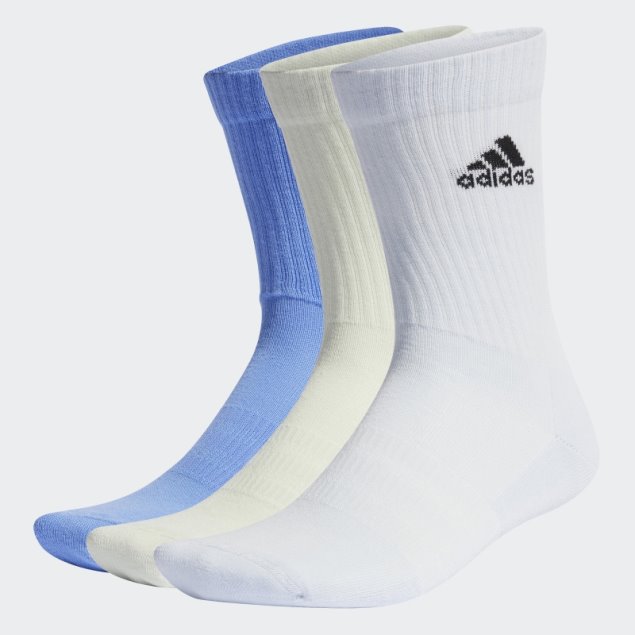 Adidas Calcetines Azules Acolchados 3 Pares