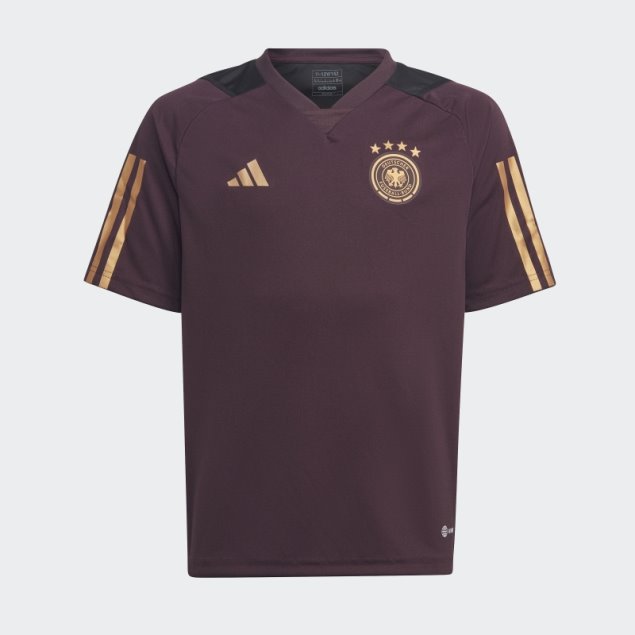Camiseta De Entrenamiento Granate Adidas Alemania Tiro 23