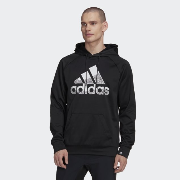 Sudadera Con Capucha Adidas Aeroready Game And Go Big Logo