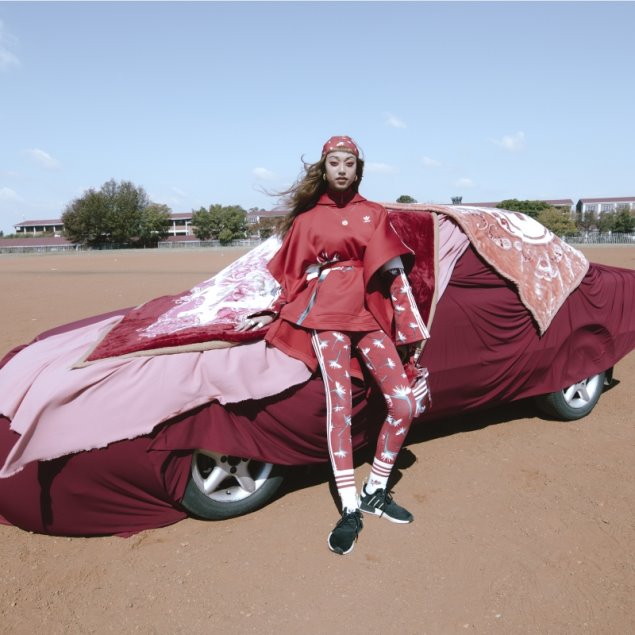 Adidas Nmd-r1 Thebe Magugu Shoes Black