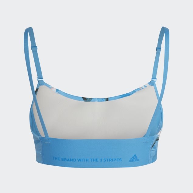 Sujetador Azul Adidas Thebe Magugu Studio Light-support