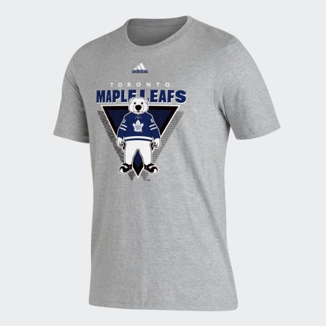 Camiseta Adidas Maple Leafs Gris Medio
