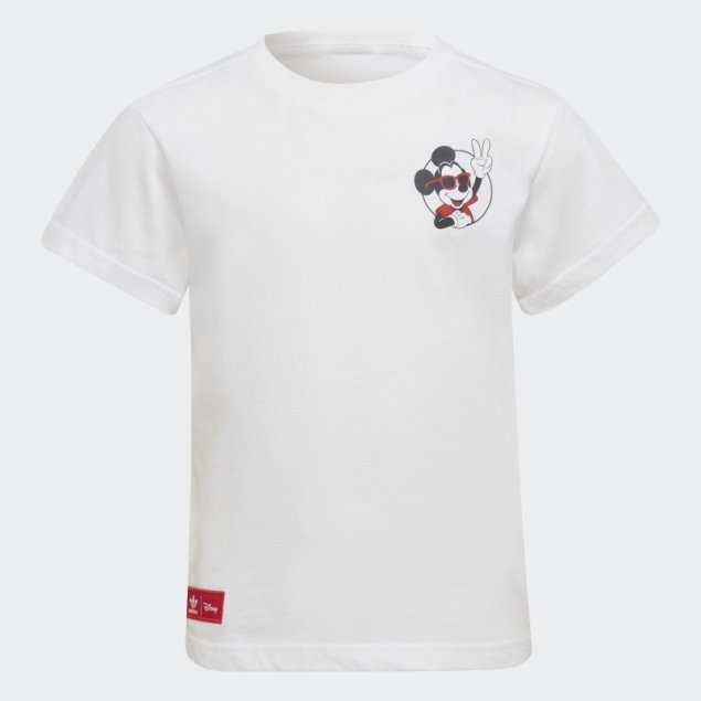 Camiseta Blanca Adidas Disney Mickey Y Sus Amigos