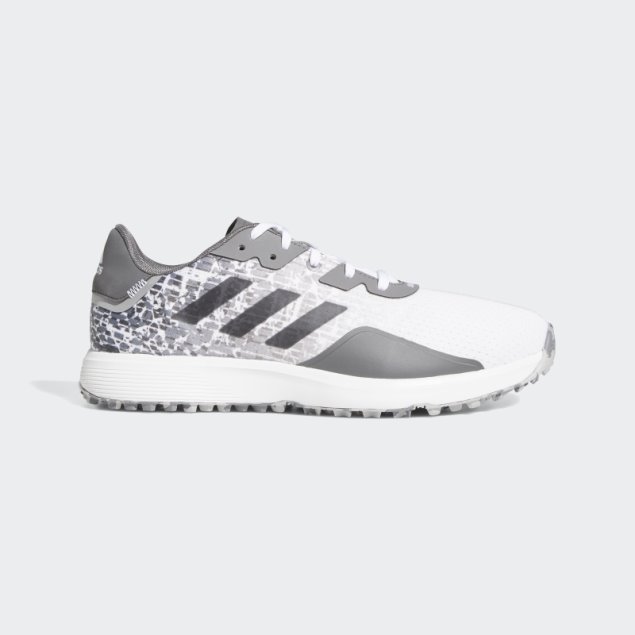 Zapatos De Golf S2g Wide Sin Tacos Adidas Blanco