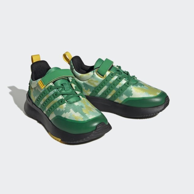 Adidas X Lego Racer Tr21 Zapatillas Con Cordones Elásticos Y Tira Superior Verde