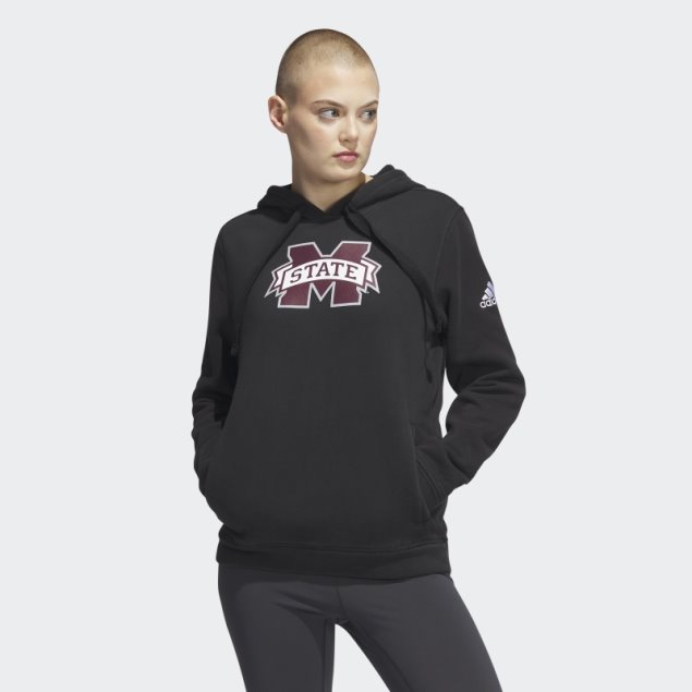 Sudadera Con Capucha Negra Adidas