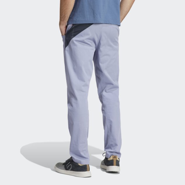 Pantalones Adidas Five Ten Felsblock Climb Plateado Violeta