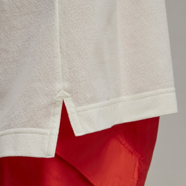 Adidas Y-3 Camiseta Con Bolsillo De Crepé