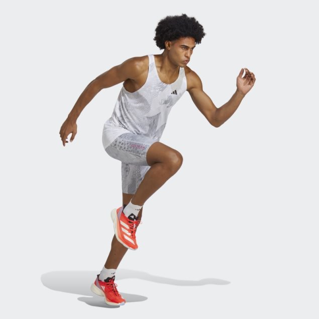 Camiseta Adizero Blanca Adidas