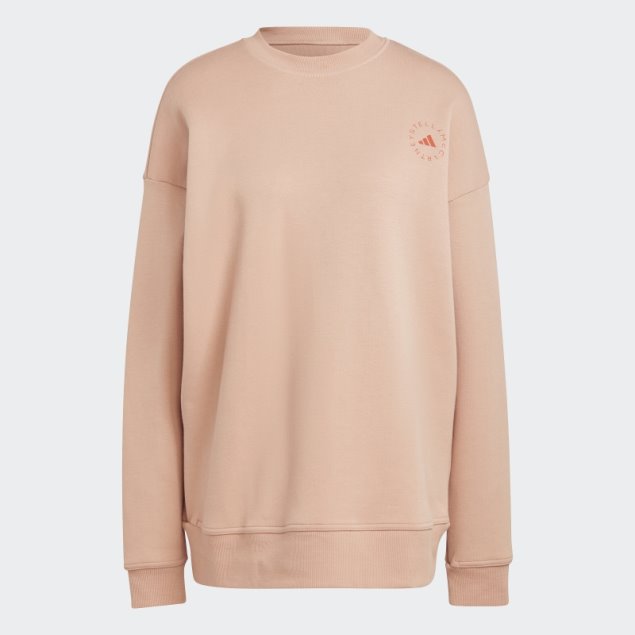 Adidas By Stella Mccartney Sudadera Moda Suave Almendra