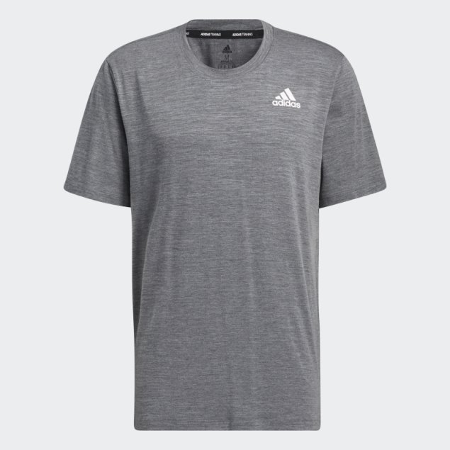 Camiseta City Rise Adidas Gris Medio