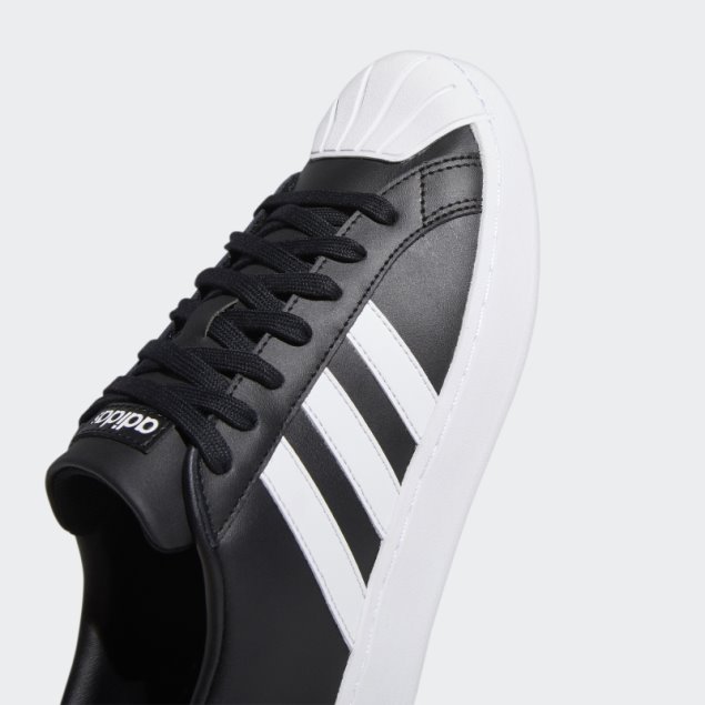 Streetcheck Cloudfoam Court Low Calzado Negro Adidas