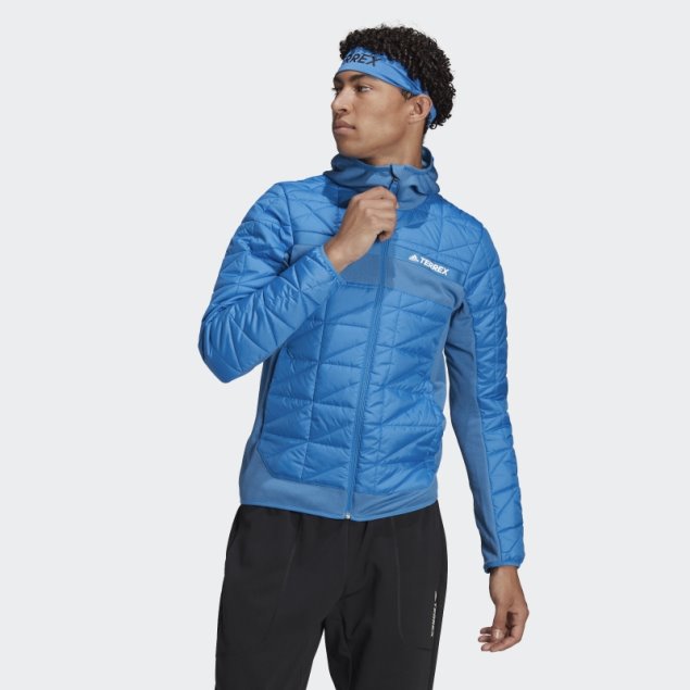 Chaqueta Terrex Multi Hybrid Insulada Shock Azul Adidas