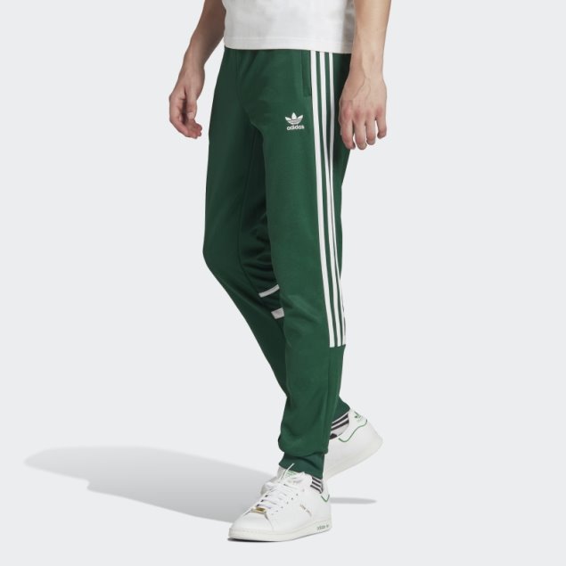 Pantalón Adidas Verde Oscuro Adicolor Classics Cutline