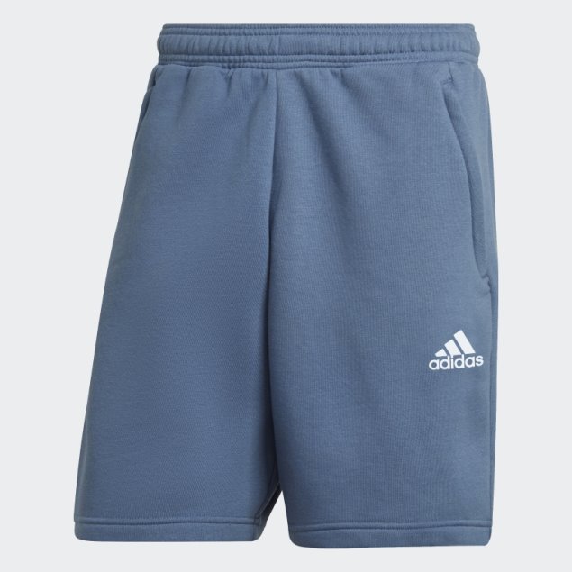 Pantalones Cortos Adidas Stadium Fleece Reciclado Insignia De Deporte Acero