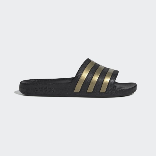 Chanclas Adidas Adilette Aqua Oro Metalizado